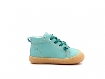Pantofi sport copii Lui Kids, cod 3A1222, seria PRIMO, verde pal, piele naturala
