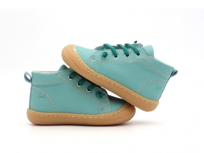 Pantofi sport copii Lui Kids, cod 3A1222, seria PRIMO, verde pal, piele naturala