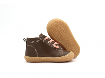 Pantofi sport copii Lui Kids, cod 3A1231, seria PRIMO, maro, piele naturala