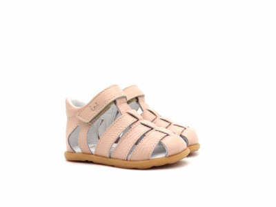 Sandale copii Lui Kids, cod 3S443, seria SPIDER, roz pal, piele naturala