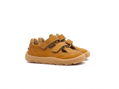 Pantofi sport copii Lui Kids, cod 3A1244, seria DIXY, maro deschis, piele naturala