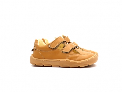 Pantofi sport copii Lui Kids, cod 3A1246, seria DIXY, maro deschis, piele naturala