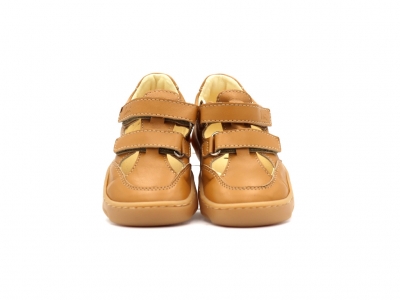 Pantofi sport copii Lui Kids, cod 3A1246, seria DIXY, maro deschis, piele naturala
