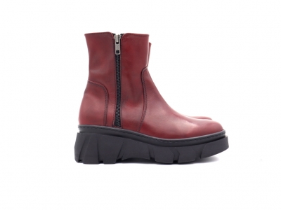 Botine femei Lui Shoes, culoare bordo, cod 2B133, seria NOVEMBER