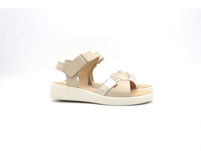 Sandale femei Lui Shoes, culoare crem, cod 2S696, seria ELVIS