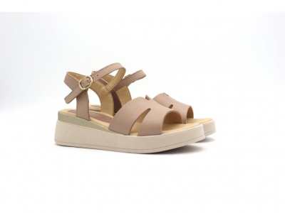 Sandale femei Lui Shoes, culoare bej, cod 2S697, seria ELVIS