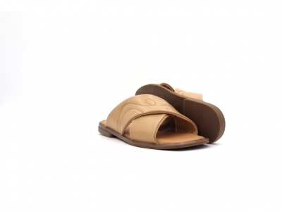 Sandale femei Lui Shoes, cod 2S699, seria ELVIS, bej, piele naturala
