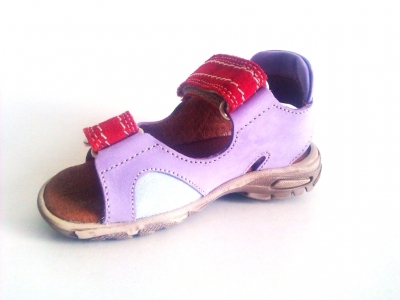 Sandale copii LM, cod 3S15, multicolor, piele naturala