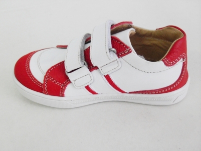Pantofi sport copii LM, cod 3A148, seria KIDDY, rosu, piele naturala