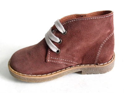 Ghete copii LM, cod 3G425, seria CREP, maro, piele naturala