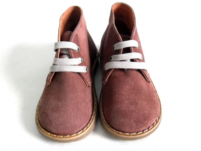 Ghete copii LM, cod 3G425, seria CREP, maro, piele naturala