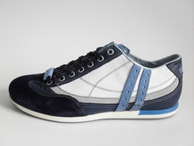 Pantofi sport barbati LM, cod 1A315, seria FOX, albastru, piele naturala