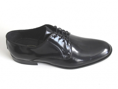 Pantofi barbati LM, cod 1P355, seria BART, negru, piele naturala