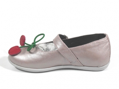 Pantofi copii fete LM, cod 6P101, seria CHERRY, ciulin, piele naturala