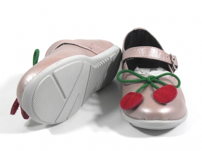 Pantofi copii fete LM, cod 6P101, seria CHERRY, ciulin, piele naturala