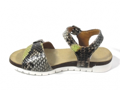 Sandale copii fete LM, cod 6S87, seria ELSA, multicolor, piele naturala