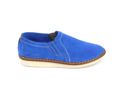 Pantofi sport barbati LM, cod 1A391, seria URBAN S, albastru, piele naturala