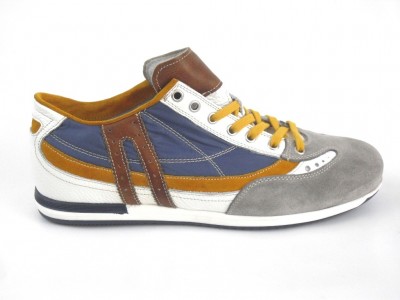 Pantofi sport barbati LM, cod 1A401, seria FOX, multicolor, piele naturala
