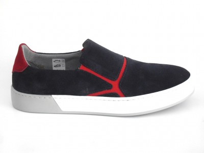 Pantofi sport barbati LM, cod 1A439, seria SPIDER, albastru, piele naturala