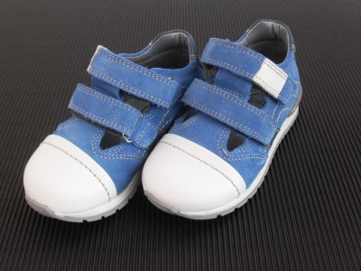Pantofi sport copii LM, cod 3A283, seria SANDY, albastru, piele naturala