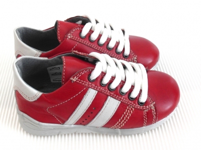 Pantofi sport copii LM, cod 3A294, seria ANDOS, rosu, piele naturala