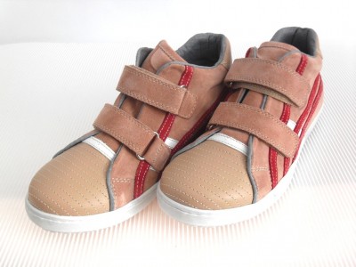 Pantofi sport adulti LM, cod 4A49, seria TRIP SKY, multicolor, piele naturala