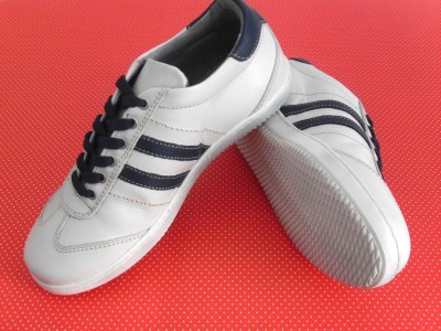 Pantofi sport adulti LM, cod 4A51, seria NADAL, alb, piele naturala