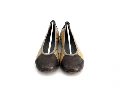 Pantofi femei LM, cod 2P297, seria RAINBOW NEW, multicolor, piele naturala