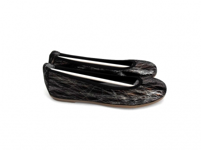 Pantofi femei LM, cod 2P302, seria RAINBOW NEW, negru, piele naturala