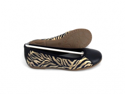 Pantofi femei LM, cod 2P305, seria RAINBOW NEW, albastru, piele naturala