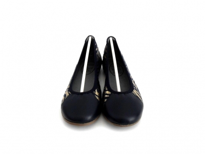 Pantofi femei LM, cod 2P305, seria RAINBOW NEW, albastru, piele naturala