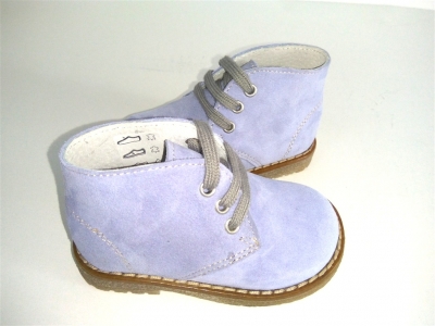 Ghete copii LM, cod 3G861, seria CREP, azur, piele naturala