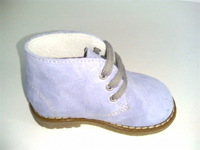 Ghete copii LM, cod 3G861, seria CREP, azur, piele naturala