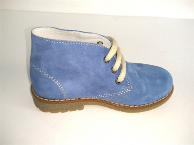 Ghete copii LM, cod 3G875, seria CREP, azur, piele naturala