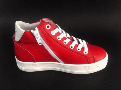 Pantofi sport copii LM, cod 3A371, seria MEGASTAR, rosu, piele naturala