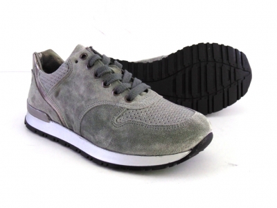 Pantofi sport femei LM, cod 2A243, seria NADIA, gri, piele naturala