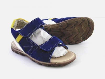 Sandale copii LM, cod 3S196, seria BERRY, bleumarin, piele naturala