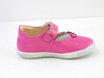 Pantofi copii fete LM, cod 6P204, seria PAMY, purpuriu, piele naturala