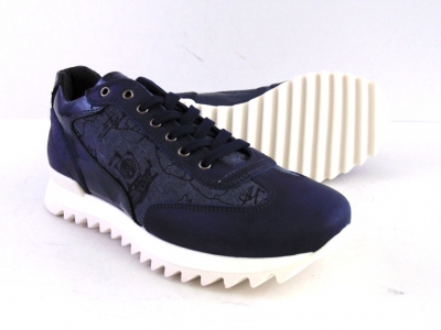 Pantofi sport femei LM, cod 2A275, seria LOLA, bleumarin, piele naturala