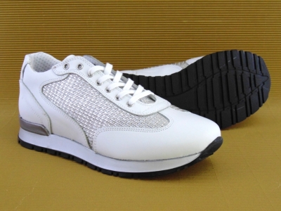 Pantofi sport femei LM, cod 2A276, seria LOLA, alb, piele naturala