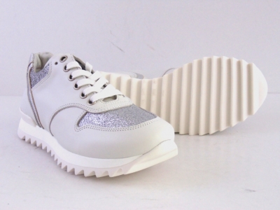 Pantofi sport femei LM, cod 2A283, seria NADIA, alb, piele naturala