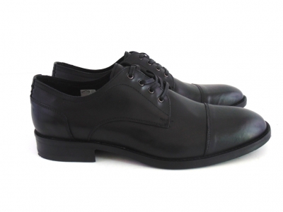 Pantofi barbati LM, cod 1P509, seria MAXIM, negru, piele naturala