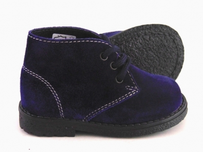 Ghete copii LM, cod 3G960, seria CREP, bleumarin, piele naturala