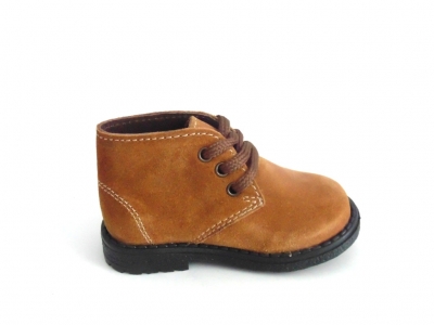 Ghete copii LM, cod 3G978, seria CREP, maro deschis, piele naturala
