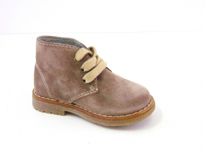 Ghete copii LM, cod 3G1029, seria CREP, maro deschis, piele naturala
