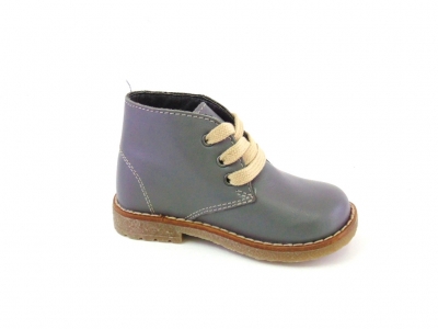 Ghete copii LM, cod 3G1050, seria CREP, gri, piele naturala