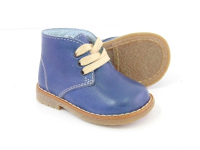 Ghete copii LM, cod 3G1055, seria CREP, albastru, piele naturala