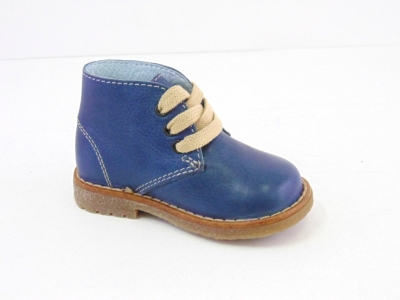 Ghete copii LM, cod 3G1055, seria CREP, albastru, piele naturala