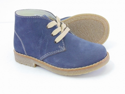 Ghete copii LM, cod 3G1057, seria CREP, bleumarin, piele naturala