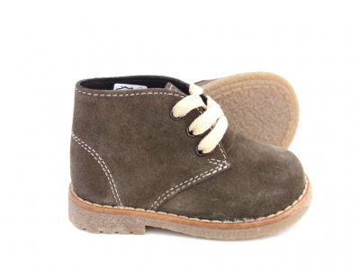 Ghete copii LM, cod 3G1081, seria CREP, maro, piele naturala